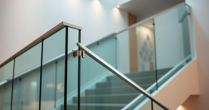 Corrimão de Escada de Vidro Temperado: Elegância e Segurança para Seu Espaço